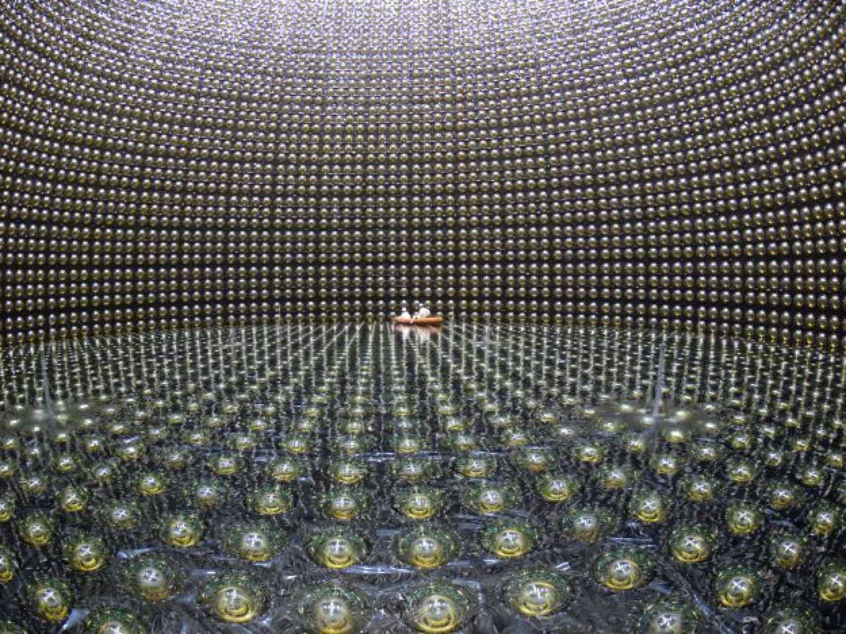 Observatorio de neutrinos Superkamiokande.