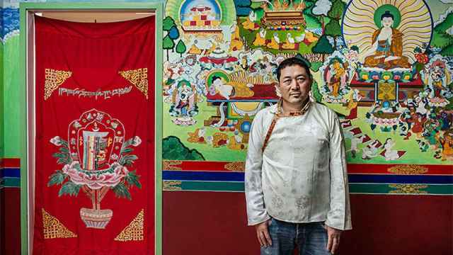 Thupteng Sonam vive como refugiado tibetano en Barcelona.