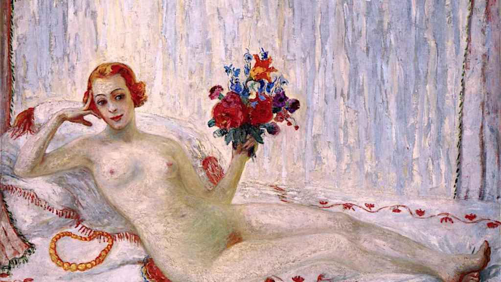 Una modelo, primer autorretrato desnudo de la historia del arte.