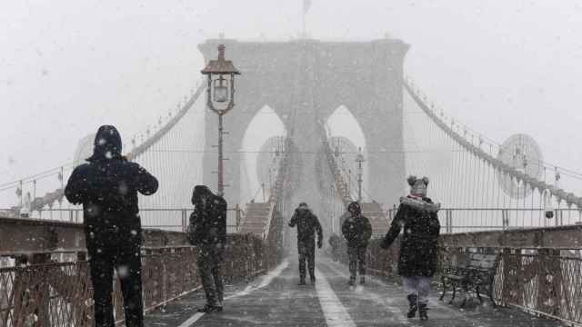 Fotogalería: intensa tormenta de nieve en Nueva York