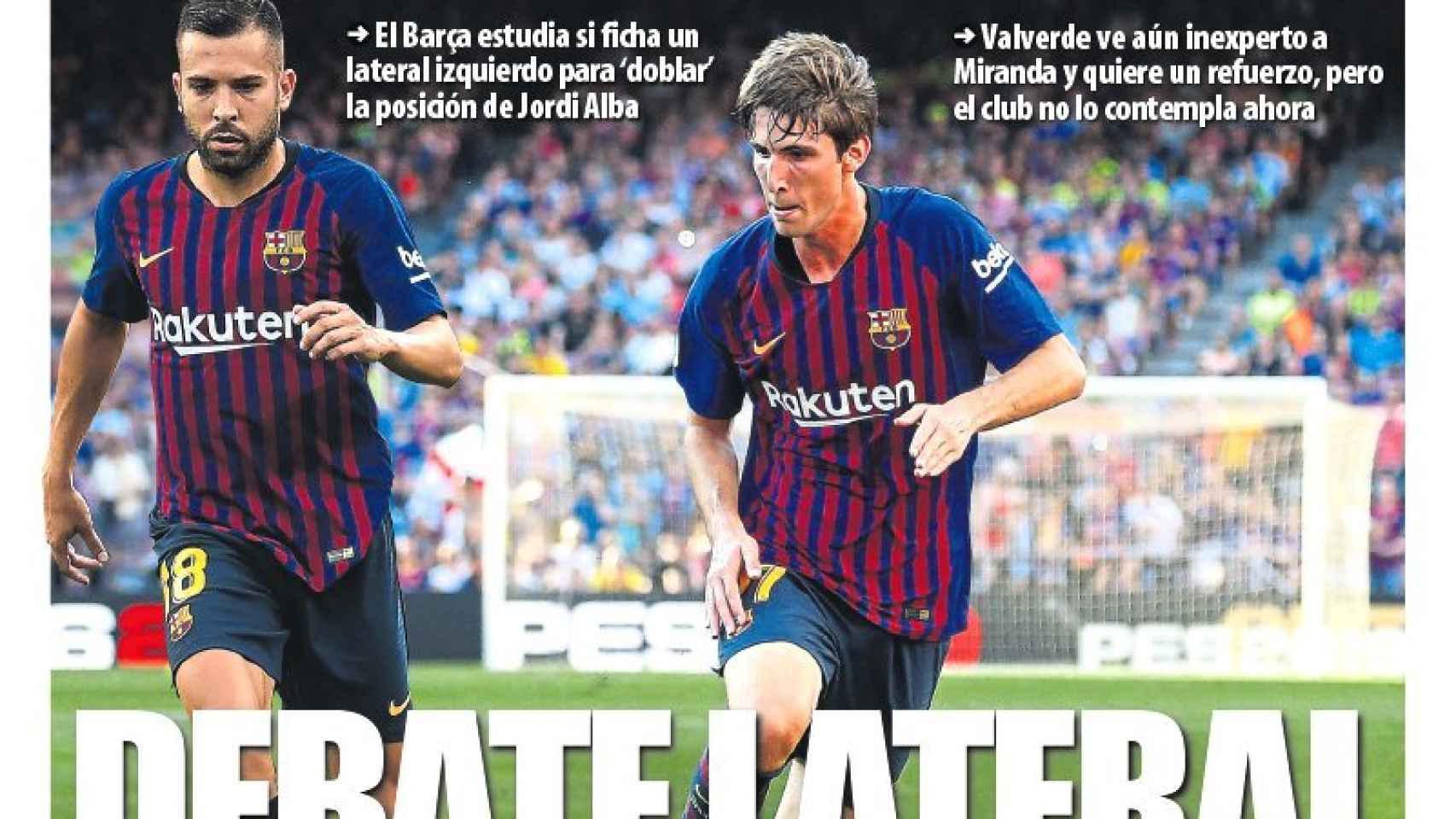 La portada del diario Mundo Deportivo (10/09/2018)1706 x 960