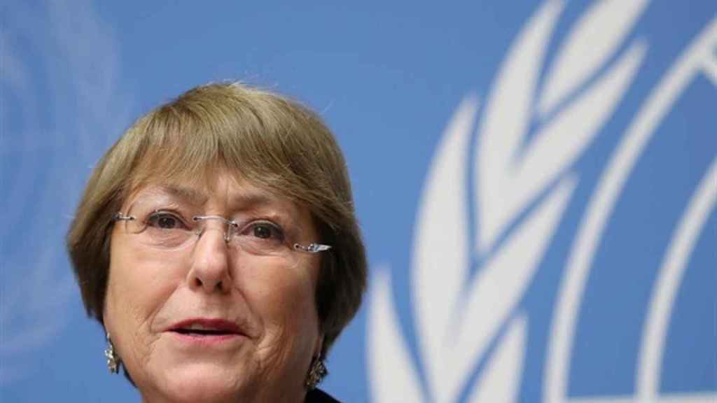 La Alta Comisionada de la ONU para los Derechos Humanos, Michelle Bachelet.