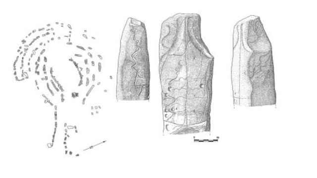 Resultado de imagen de estructura dolmen de guadalperal
