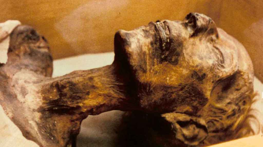 Momia de Ramsés II.
